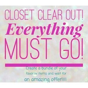 CLOSEST CLEAR OUT!!!!